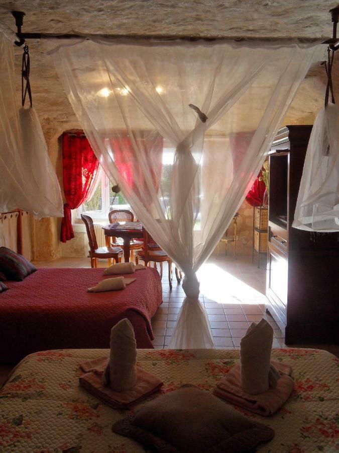 Bed and Breakfast Troglodelice Azay-le-Rideau Zewnętrze zdjęcie